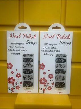 2pk Nail Polish Strips
